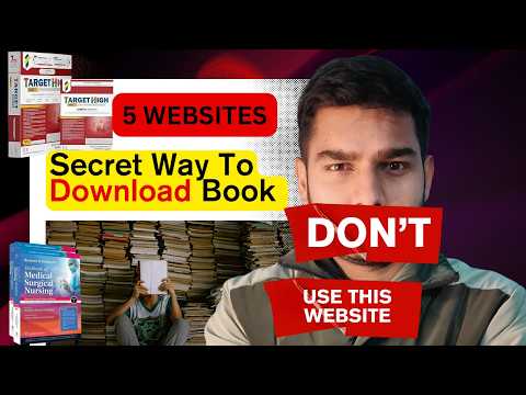 How to Download any Book Pdf for Free | 5 websites to download any book Pdf free | Disha Nirdesh