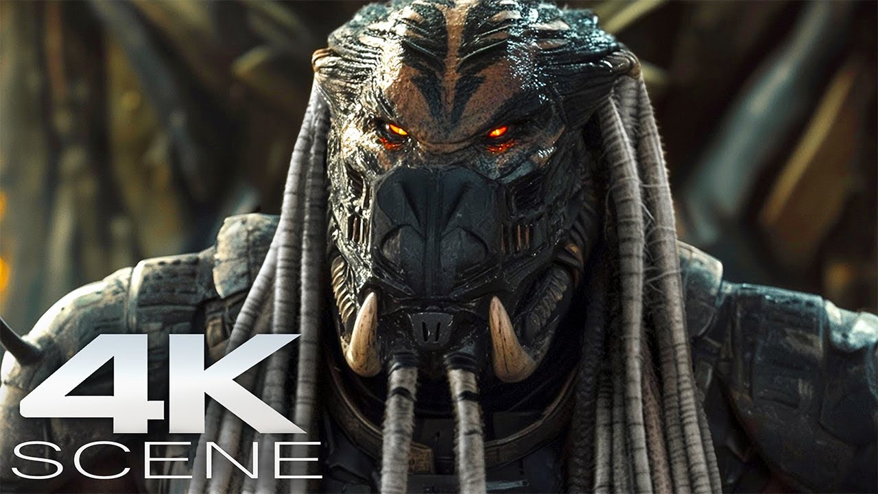 Dek vs Njohrr Final Fight Scene in Predator: Badlands (2025) 🔥