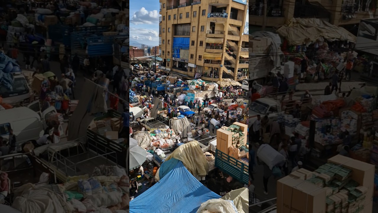Merkato Market in Addis Ababa, Ethiopia 🏙️