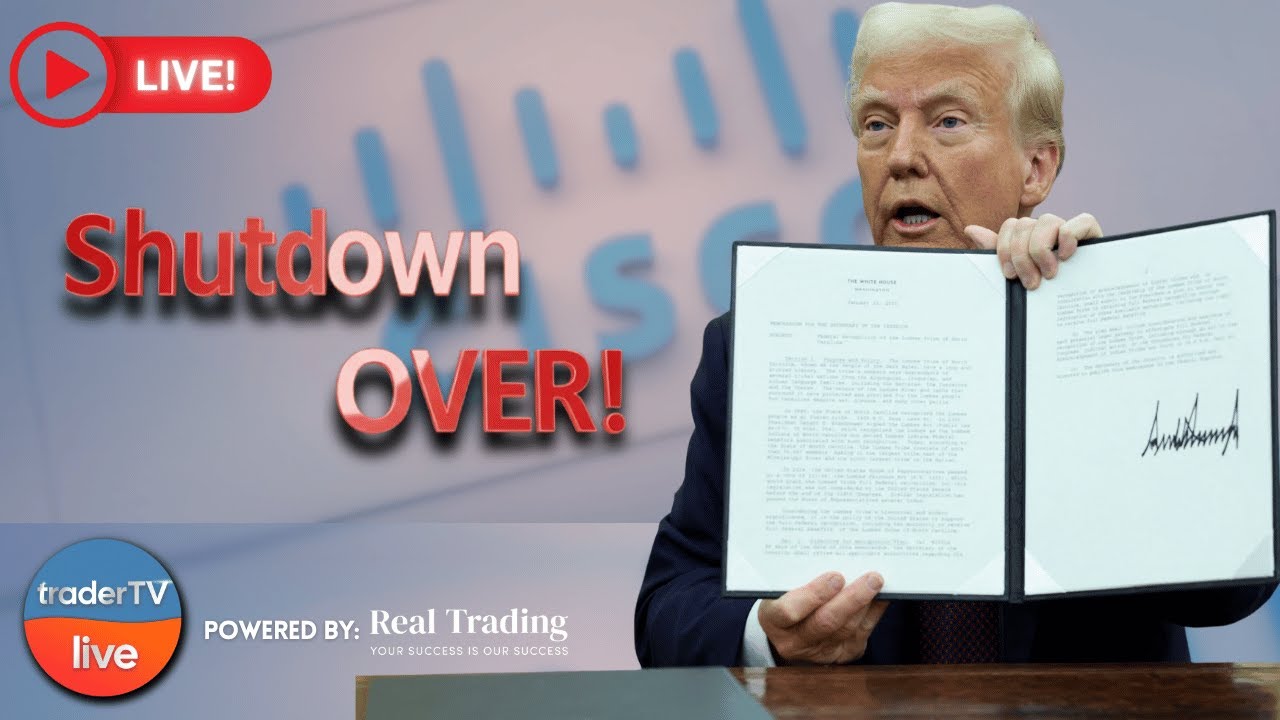 AI Stocks Surge 🚀 Cisco & Nvidia Lead the Market | Live Trading Update Nov 13