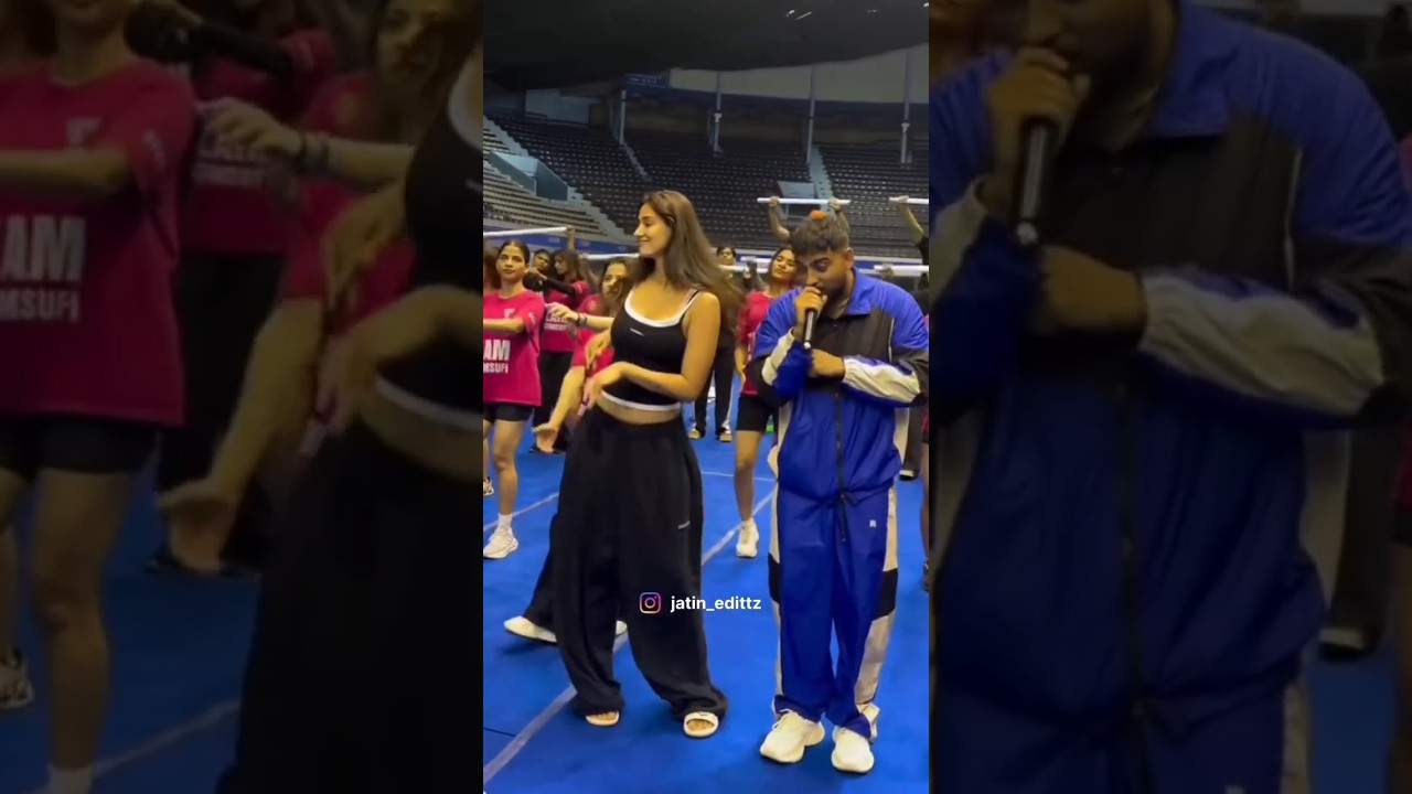 Karan Aujla & Disha Patani Rehearse for Exciting New Show 🎬