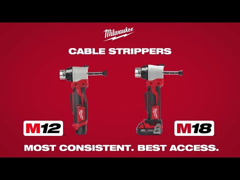 Milwaukee® M12™ & M18™ Cable Strippers