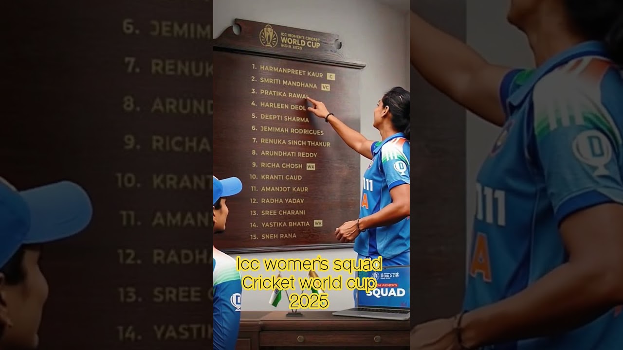 India's Women's Cricket Squad for 2025 World Cup ๐ฎ๐ณ