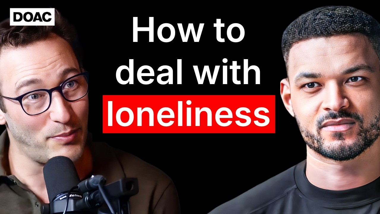 Simon Sinek: "I FEEL LONELY!" How To Deal With Loneliness! | E230
