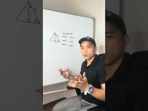 IGCSE MATHS NON CALCULATOR TIPS! 🤩 The Easiest Way to Remember Sin, Cos, Tan for 30° & 60°! #igcse