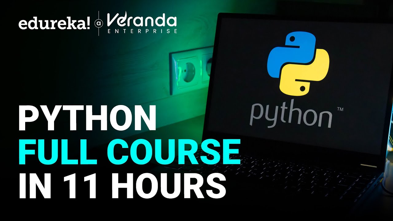 Python Full Course for Beginners (2025) | Learn with Real Examples | Edureka