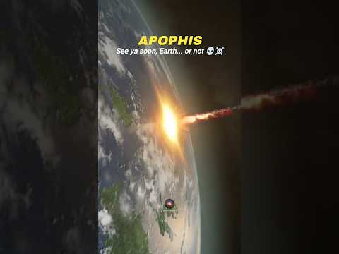 He s Coming for Earth in 2029 ! 😱☄️ #space #planet #shorts #earth #solarsystem