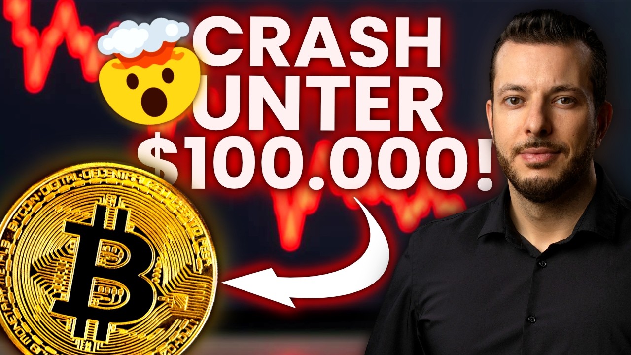 Bitcoin Kurs fällt unter 100.000 US-Dollar – Treasury verkauft 970 BTC in Liquiditätskrise