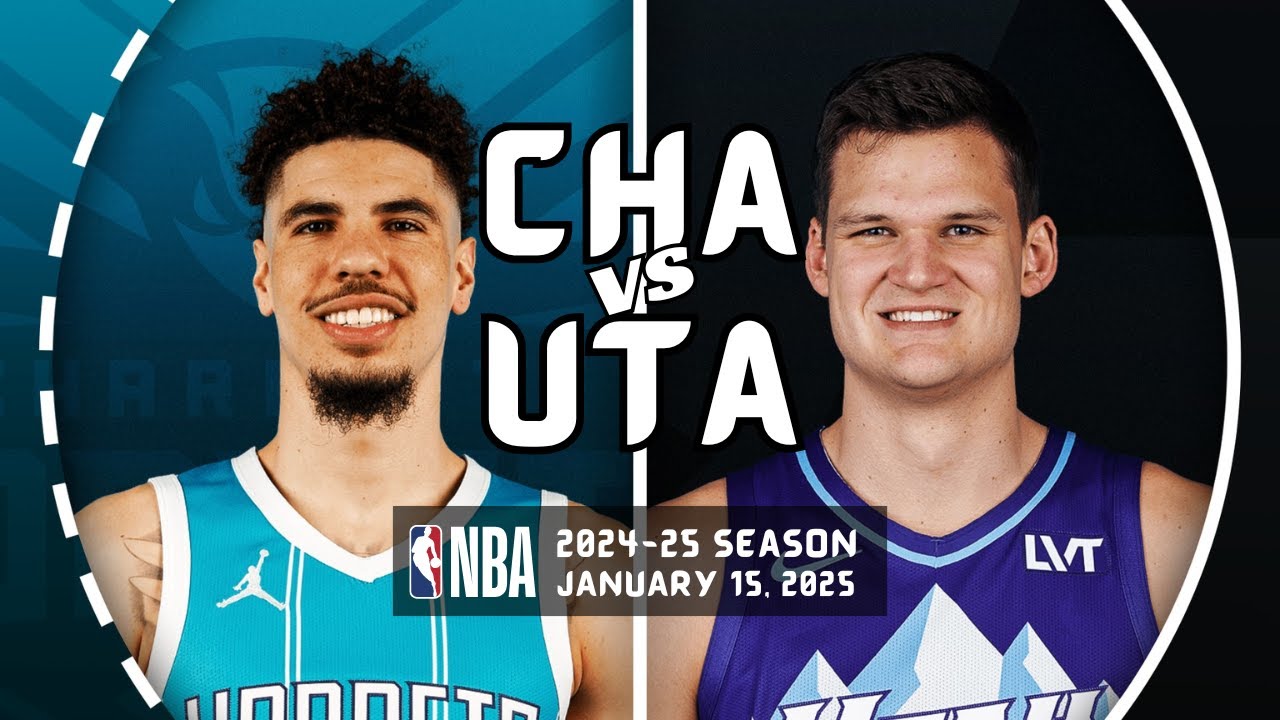 Charlotte Hornets vs Utah Jazz | Exciting Full Game Highlights | Jan 15, 2025 🏀