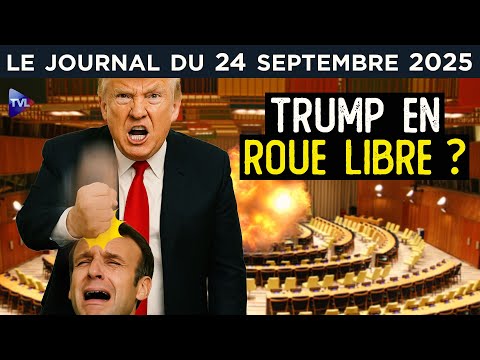 Ukraine, ONU, Macron : Trump tire dans le tas ! - JT du mercredi 24 septembre 2025