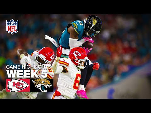 Kansas City Chiefs vs Jacksonville Jaguars Game Highlights | 2025 NFL Season Week 5