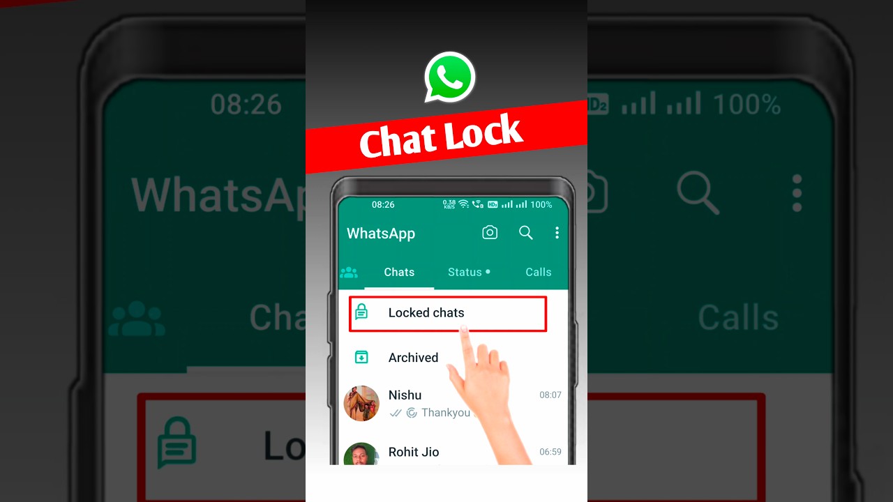 🔒 WhatsApp Chat Lock Update: Secure Your Chats with the Latest Lock Feature