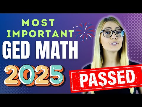 GED Math 2025 - Pass the GED Math Test with EASE