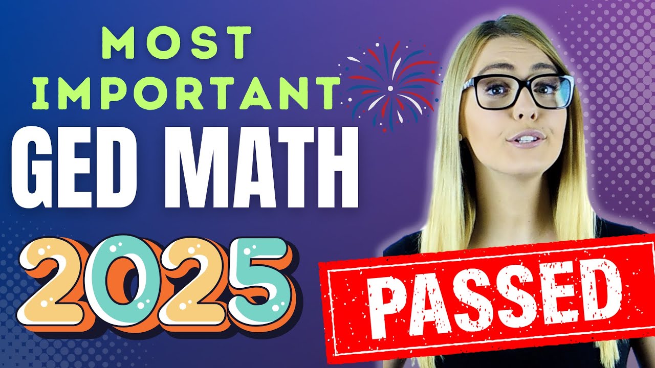 Ace the GED Math Test 2025 with Our Proven Course 📚
