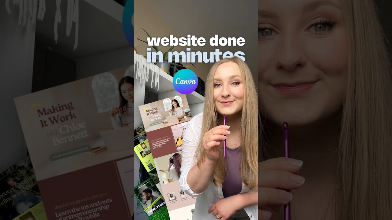 Create a Free Website in Minutes with Canva