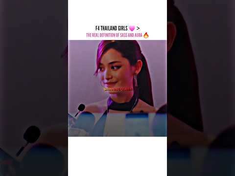 F4 Girls Edit 💗🔥 || F4 Thailand || #shorts #edit #f4thailand #gorya #kaning #tia