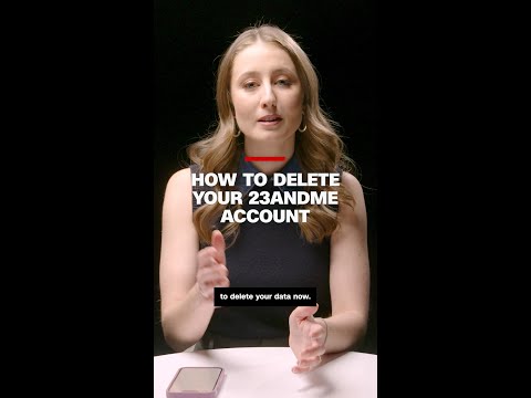 How to delete your 23andMe account