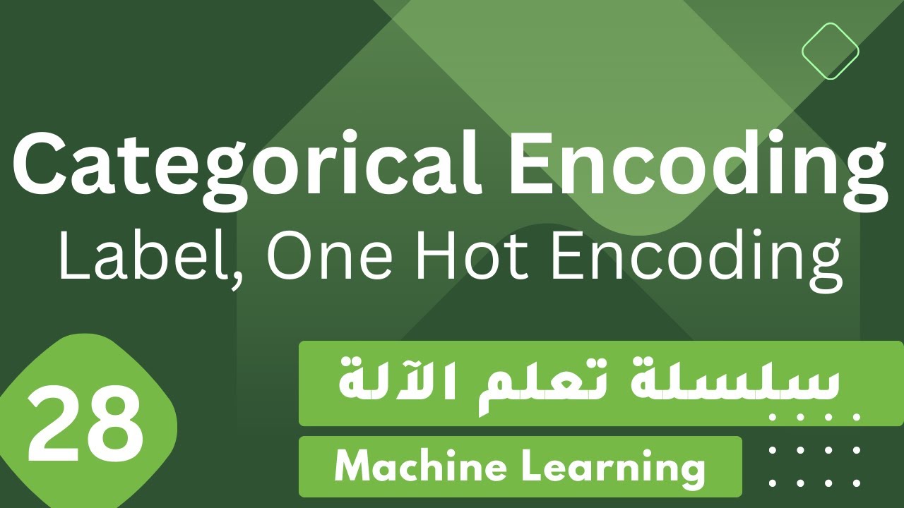 ترميز الفئات: التشفير بالعلامة والواحدات 🔢