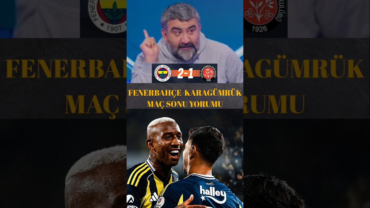 Nihat Kahveci's Fenerbahçe vs. Karagümrük Match Review ⚽