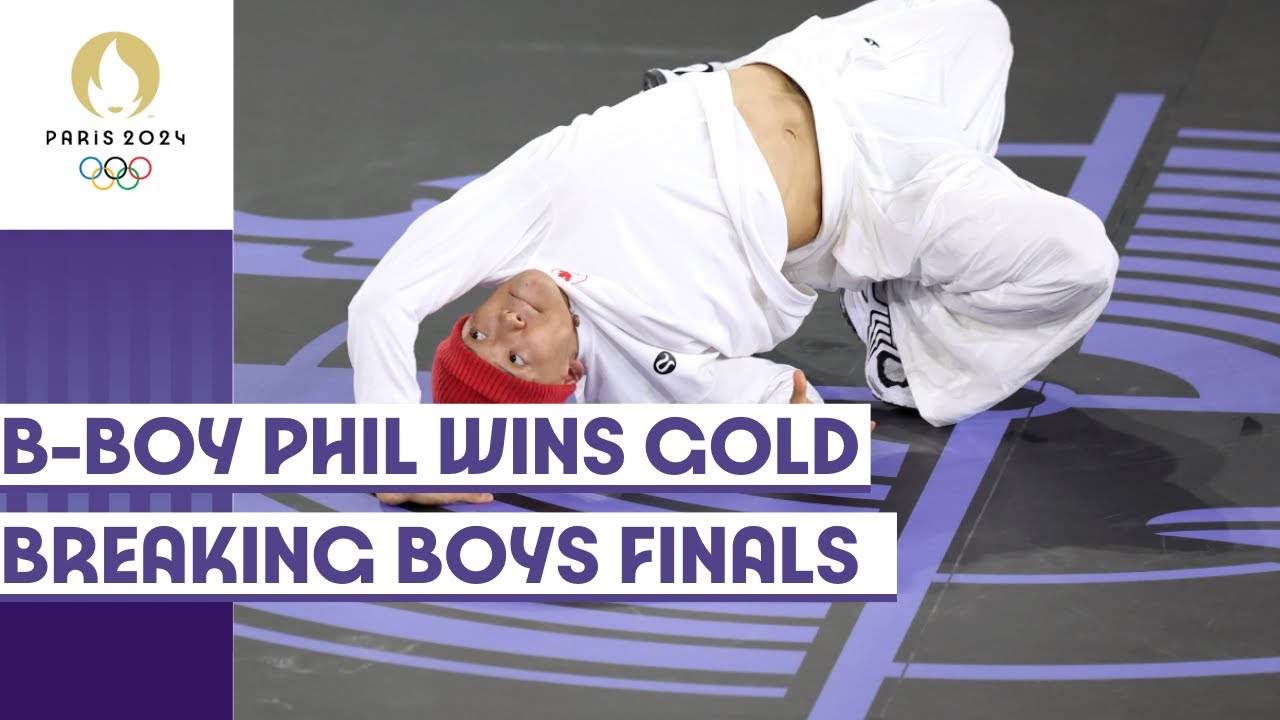 Phil Wizard Makes History with First Olympic B-Boy Gold 🥇