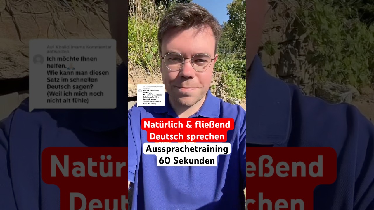 Akzentfrei Deutsch sprechen | Richtige Aussprache + Intonation