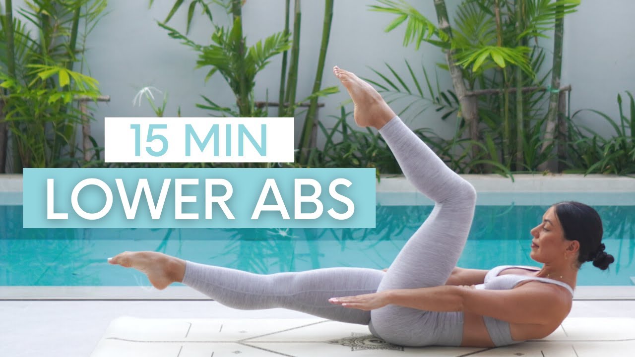 15-Minute Lower Abs Pilates Workout for Intermediate Level
