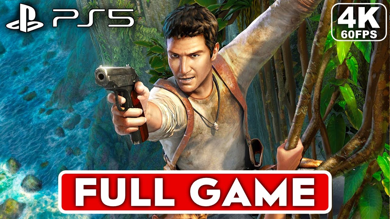 Uncharted 1 Drake’s Fortune Full Gameplay Walkthrough in 4K 60FPS on PS5 🎮