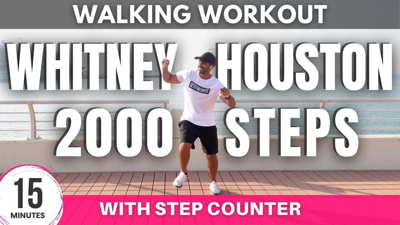 Whitney Houston Walking Workout | 15 Min Home Exercise 🚶‍♀️