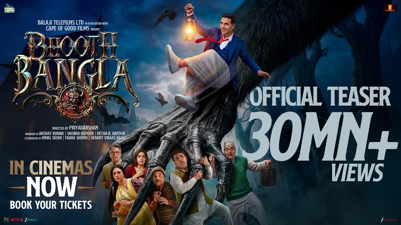 Bhooth Bangla -Official Teaser | Akshay Kumar, Tabu, Paresh, Wamiqa, Priyadarshan |In Cinemas 10 Apr