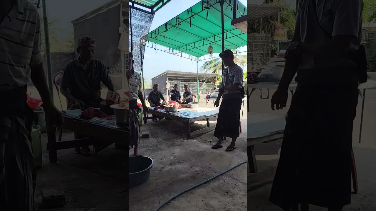 Tradisi Ngayah (Gotong Royong) di Bali🔥