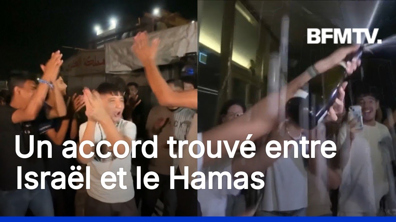 Guerre à Gaza: accord de cessez-le-feu entre Israël et le Hamas