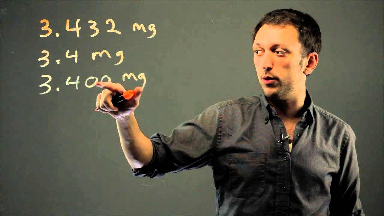 Trailing Zeros in Significant Digits Explained