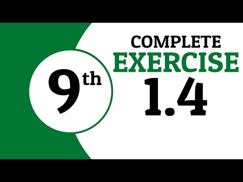 Exercise 1.4 - 9th Class Math | Waqas Nasir