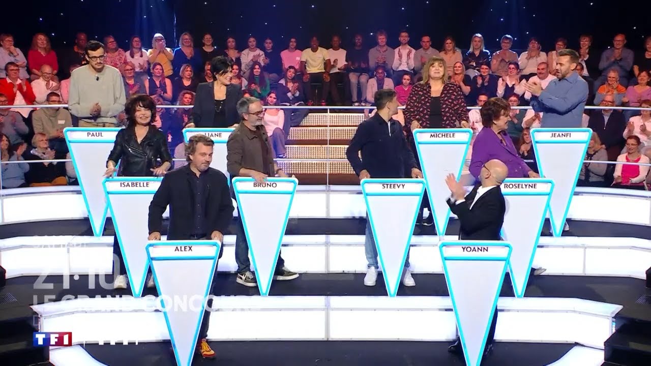 Le Grand Concours des Grosses Têtes samedi 17 mai 2025 sur TF1