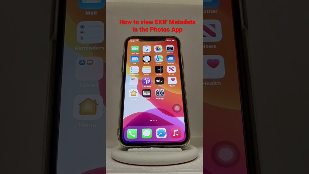 IOS 15 Discover How to View EXIF Metadata in Photos on iOS 15 📸