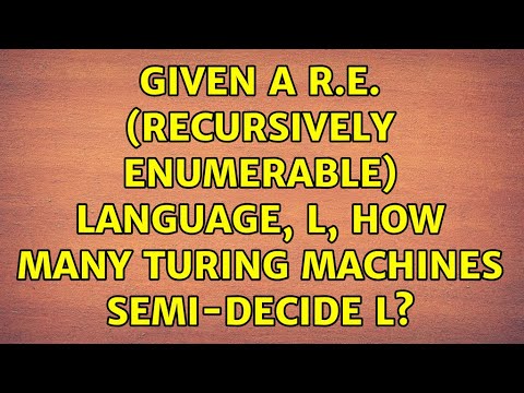 Number of Turing Machines Semi-Deciding an r.e. Language