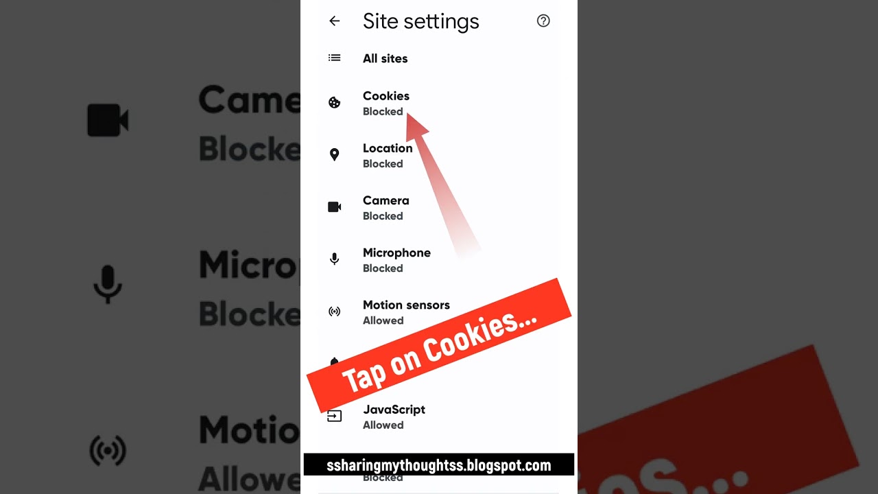 Enable Cookies on Chrome Android 📱
