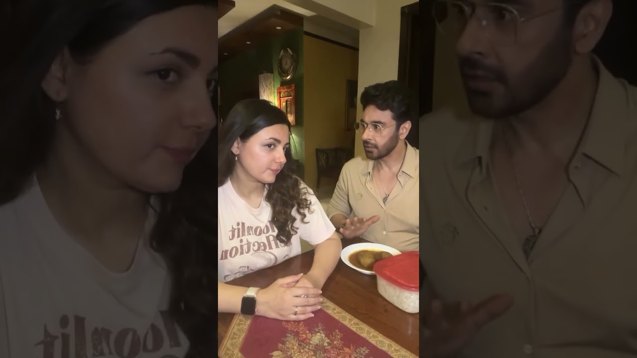 Hilarious Moments with Faisal Qureshi and His Wife π #ViralShorts