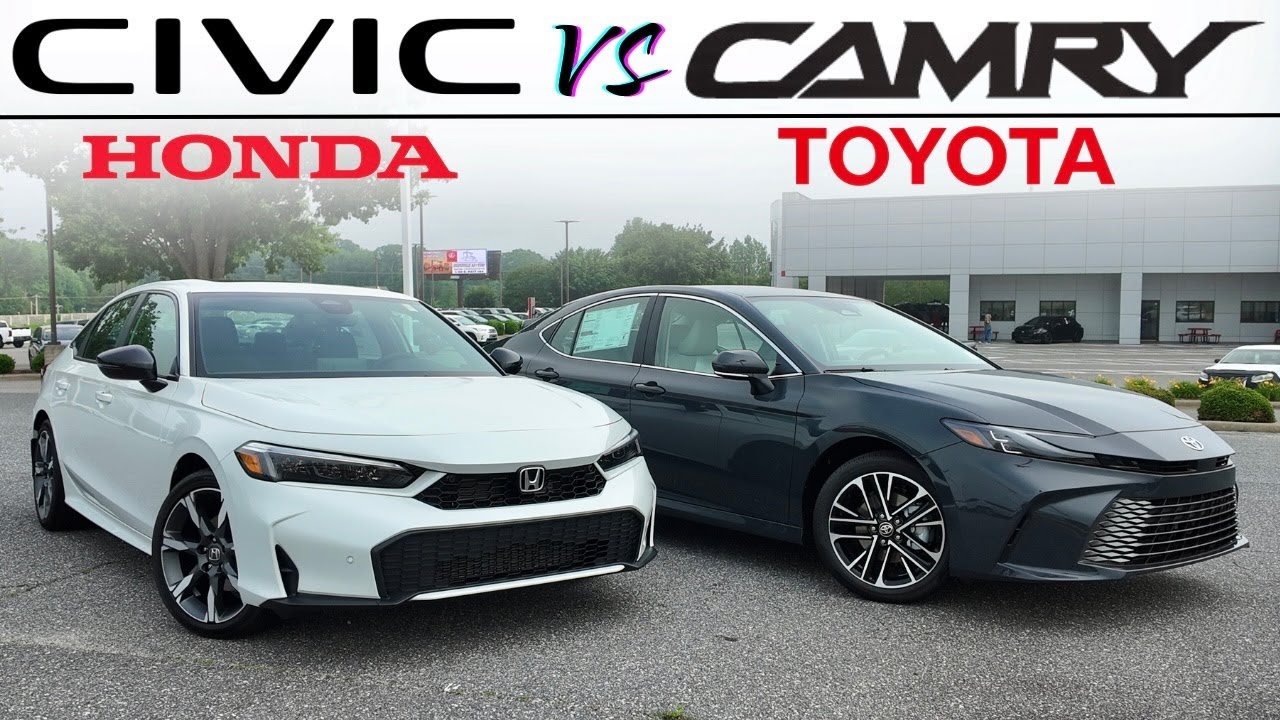 What's the BEST Hybrid Sedan in 2025 | Honda Civic or Toyota Camry?