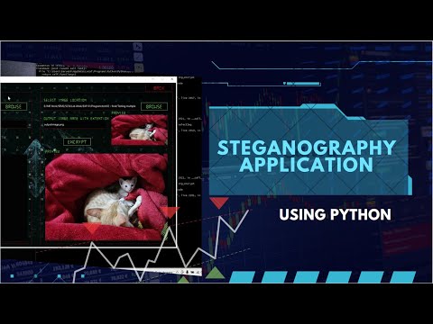 Hide Data Inside Image | Image based Steganography Applications with UI | Code in description