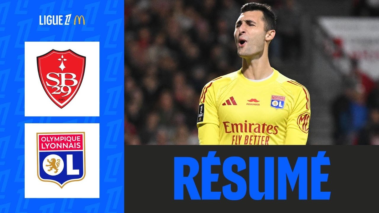 OL Résiste à Brest pendant 80 Minutés dans un Match Nul ⚽ | Résumé de la 11ème Journée de Ligue 1