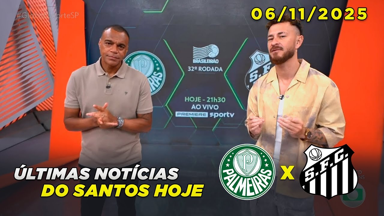 Palmeiras x Santos: Últimas Notícias e Atualizações ao Vivo | Globo Esporte SP ⚽
