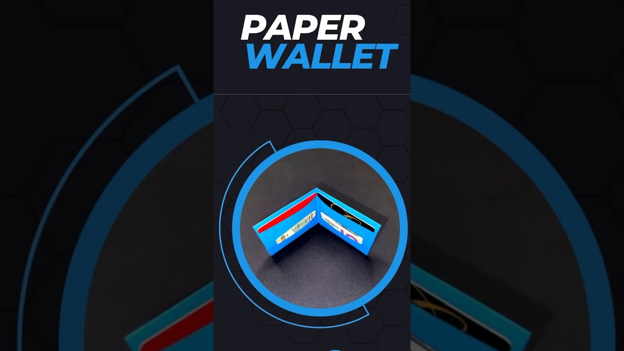 DIY Paper Wallet: Easy Origami Guide 🧾