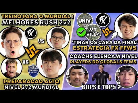 GETHIGH/WASSA vs GIUH/BUT 4v4! COACH's ELENCAM MELHORES PLAYERS! FX TEM QUE FAZER ISSO FINAL ! (