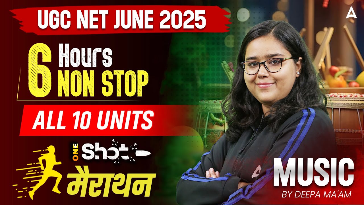 UGC NET Music Marathon | All 10 Units in 6 Hours 🎶