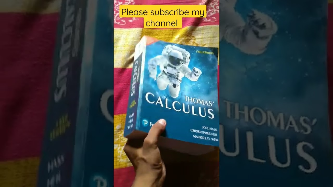 Master Calculus with Thomas' Comprehensive Book 📘 for IIT & JEE Success