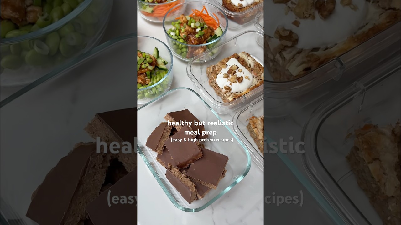 Easy Meal Prep Ideas for Healthy, High-Protein Meals 🍽️