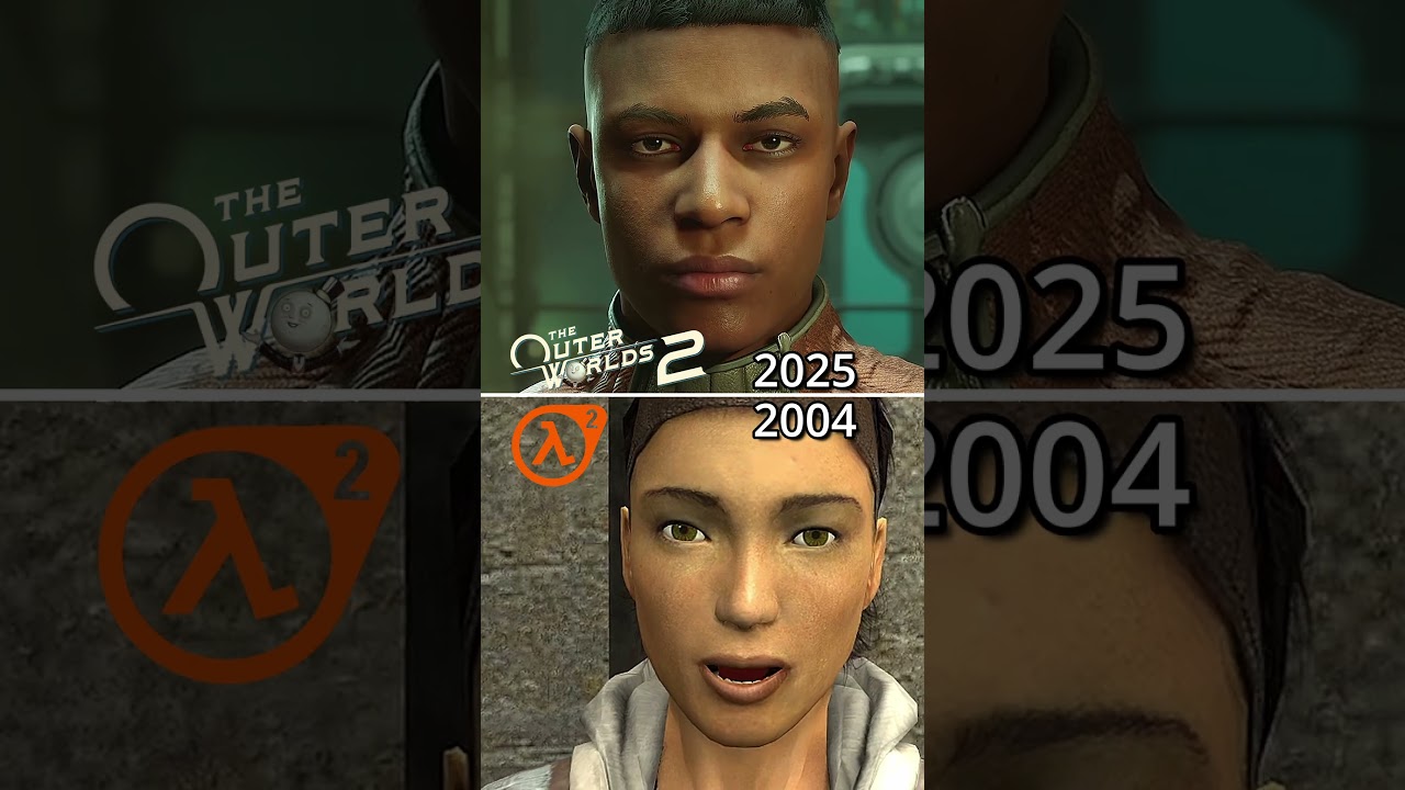 Outer Worlds 2 vs Half-Life 2 Facial Animations 🤖