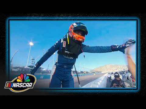 Kyle Larson celebrates second NASCAR Cup Championship win | Motorsports on NBC