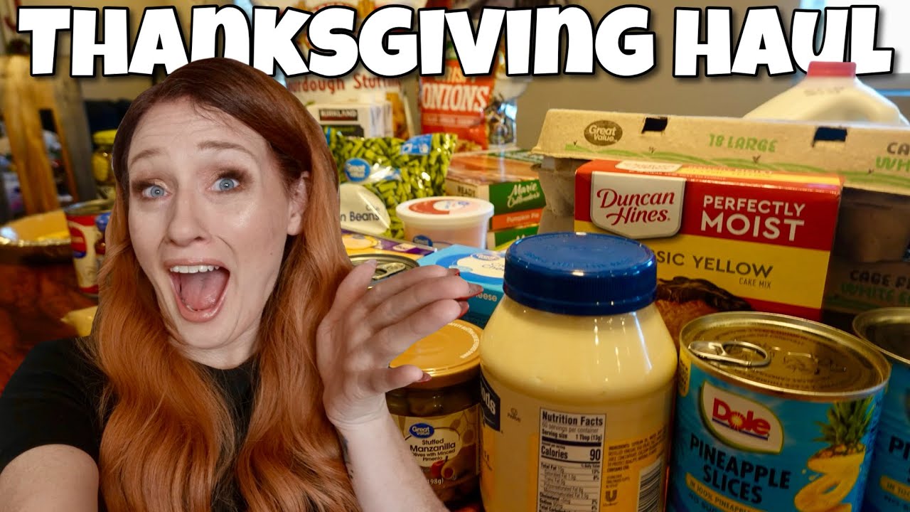 Thanksgiving Grocery Haul & Meal Plan 2025 🦃